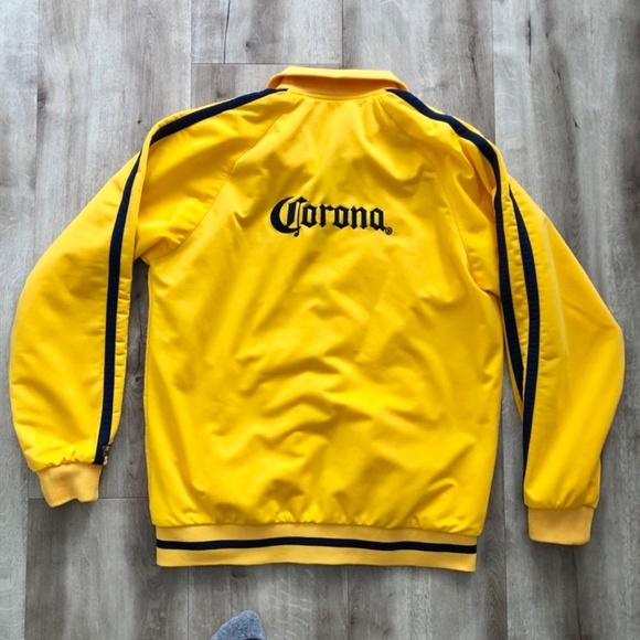 Corona Beer, Promotional Full Zip, Embroidered, Logo, Track Jacket, Mens Size M - Picture 11 of 14